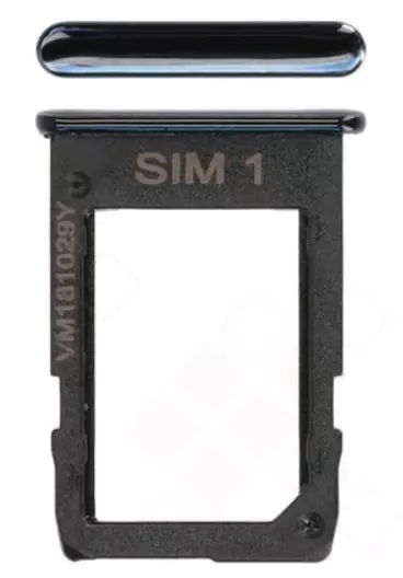 Samsung J415 / J610 Galaxy J4+ / J6+ Sim Karten Halter schwarz