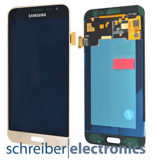 Samsung J320 Galaxy J3 (2016) Display mit Touchscreen gold
