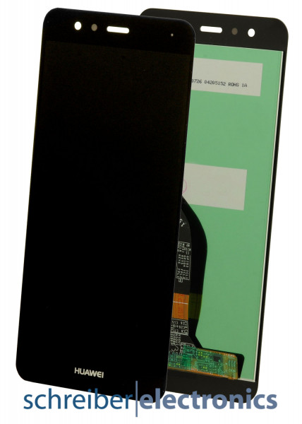 Huawei P10 Lite Display Einheit ohne Rahmen schwarz