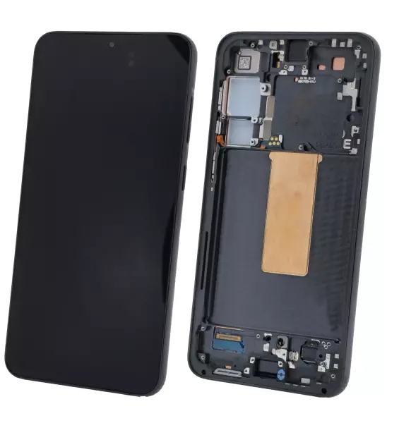 Samsung S911B Galaxy S23 Display mit Touchscreen schwarz