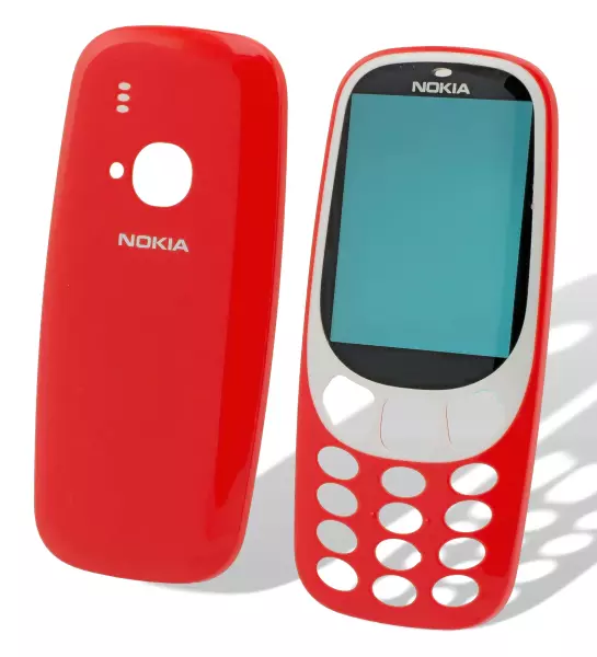 Nokia 3310 Cover (Gehäuse Oberschale) rot