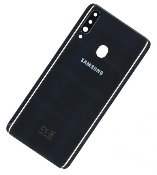 Samsung A207 Galaxy A20s Akkudeckel (Rückseite) schwarz