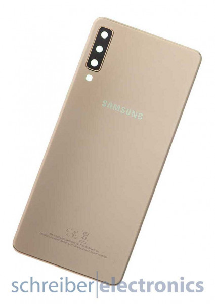 Samsung A750 Galaxy A7 (2018) Akkudeckel (Rückseite) gold