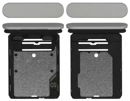 Sony Xperia 5 IV Sim / SD Karten Halter (Halterung) weiß