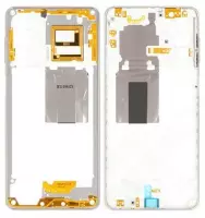 Samsung M526 Galaxy M52 Mittel Gehäuse (Rahmen) weiß