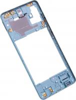 Samsung A515 Galaxy A51 Mittelgehäuse Cover blau