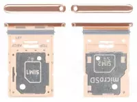 Samsung A536 Galaxy A53 Sim / SD Karten Halter (Halterung) peach