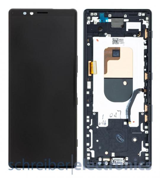 Sony Xperia 1 Display mit Touchscreen schwarz