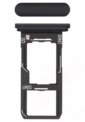 Sony Xperia 10 II Sim / SD Karten Halter (Halterung) schwarz XQ-AU52