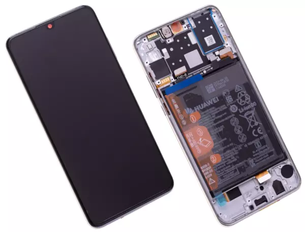 Huawei P30 Lite Display mit Touchscreen + Akku weiß