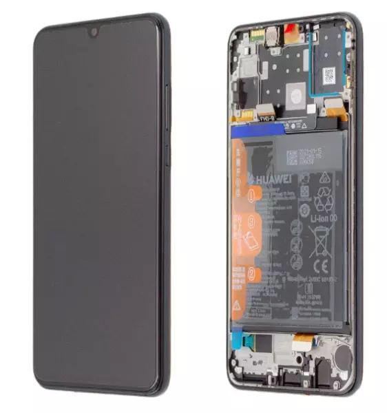 Huawei P30 Lite New Edition Display mit Touchscreen + Akku schwarz