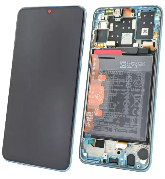 Huawei P30 Lite New Edition Display mit Touchscreen + Akku breathing crystal