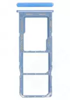 Samsung M225 Galaxy M22 Sim / SD Karten Halter (Halterung) blau