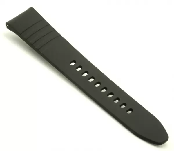 Samsung Watch 3 Armband einteilig / Loch Seite schwarz 20 mm R850 R855