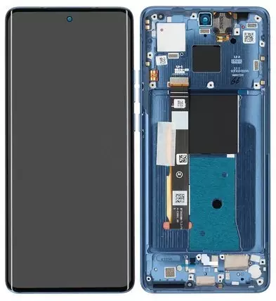 Motorola Edge 40 Display mit Touchscreen blau