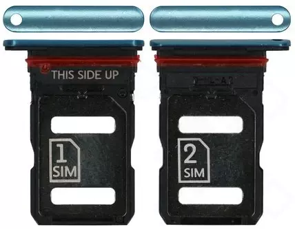 Motorola Edge 30 Fusion Sim Karten Halter (Halterung) blau