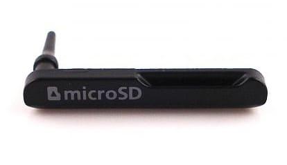 Samsung T530 / T535 Galaxy Tab 4 10.1 Micro SD Speicherkarten Abdeckung / Blende schwarz
