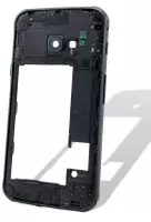 Samsung G398F Galaxy Xcover 4s Mittel Gehäuse + Kamerascheibe + Tasten