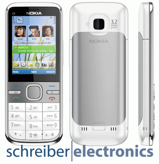 Nokia C5-00 5MP Handy weiss