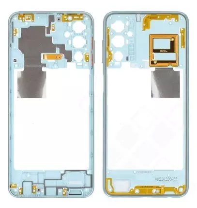 Samsung M236 Galaxy M23 Mittel Gehäuse Rahmen blau