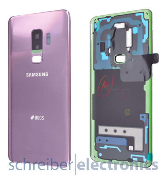 Samsung G965 Galaxy S9 Plus Dous Akkudeckel (Rückseite) lila