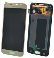 Samsung G920 Galaxy S6 Display mit Touchscreen gold
