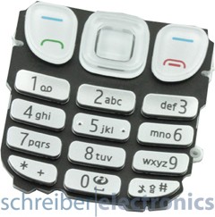 Nokia 6303 classic Tastatur, Tastenmatte