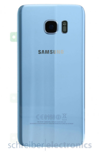 Samsung G935 Galaxy S7 edge Akkudeckel coral blau